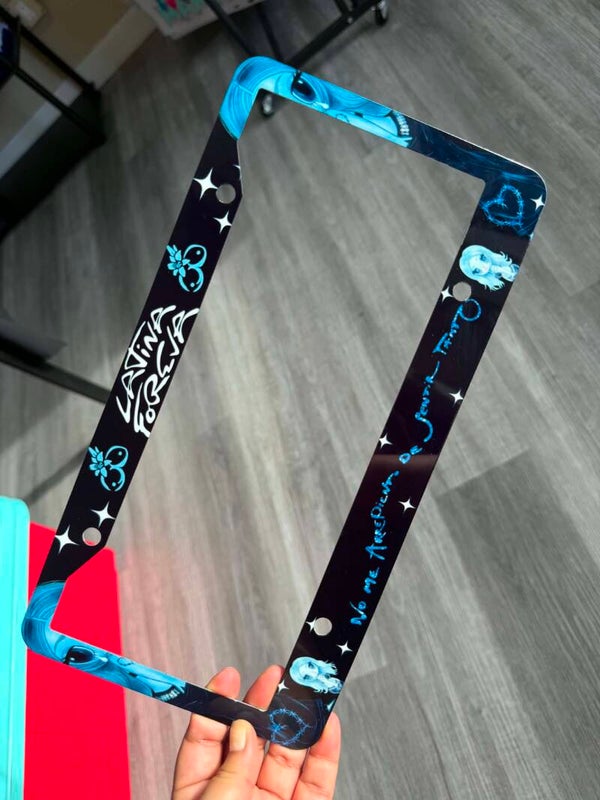 Karol G License Plate Frame