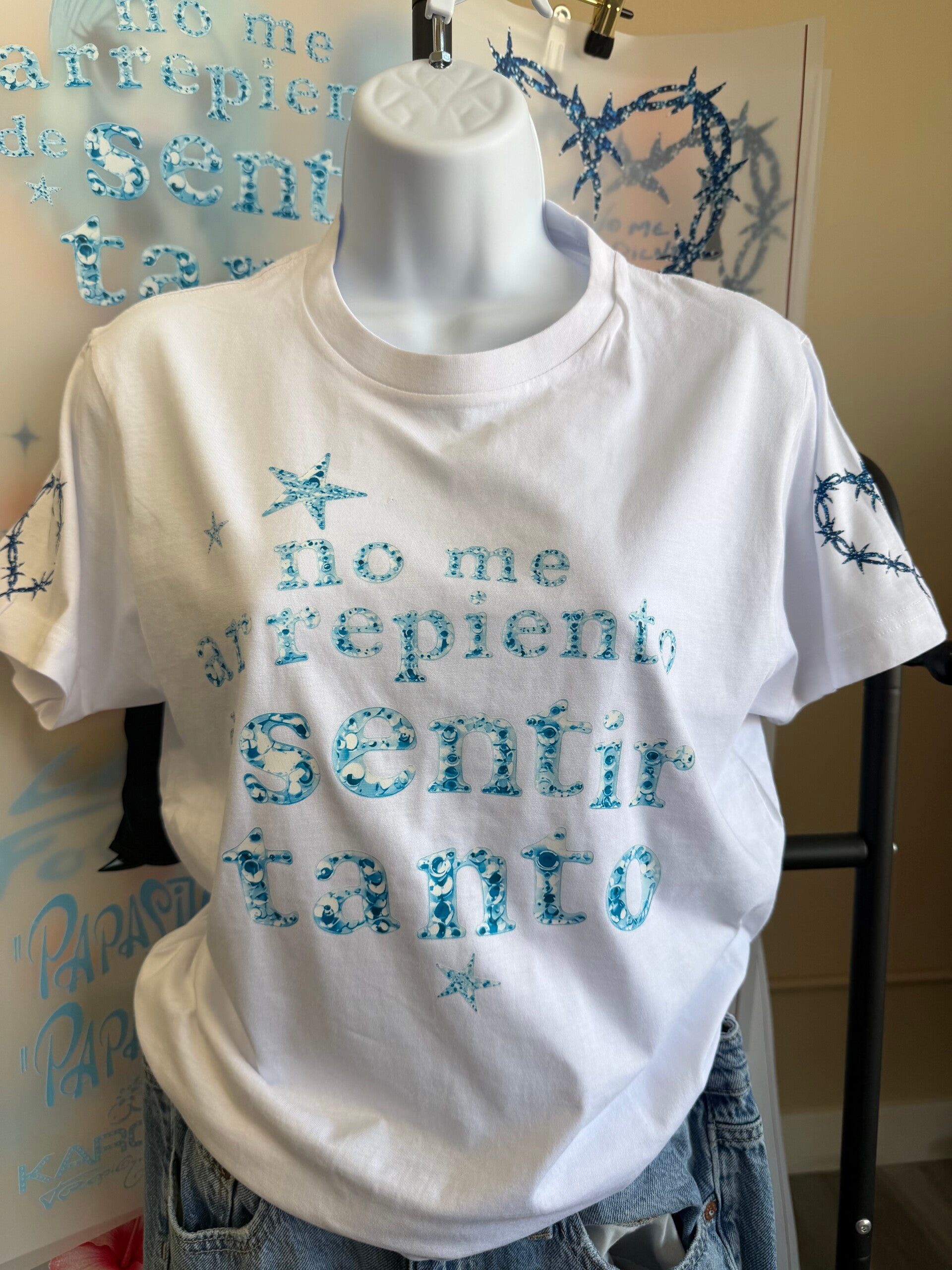 No me arrepiento de sentir tanto t shirt