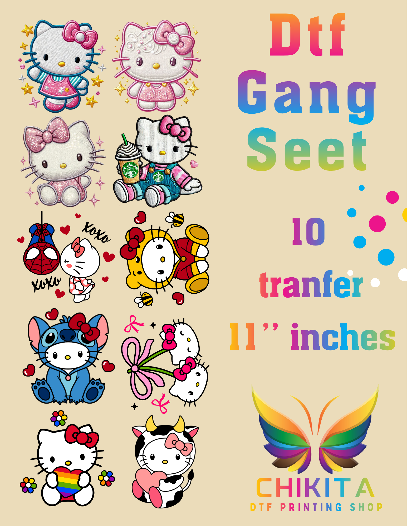 Gang Sheet 11