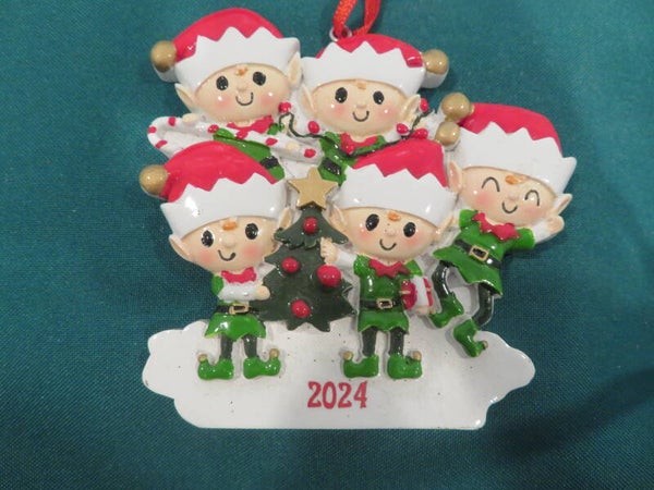 Christmas Ornament - Elves - 5