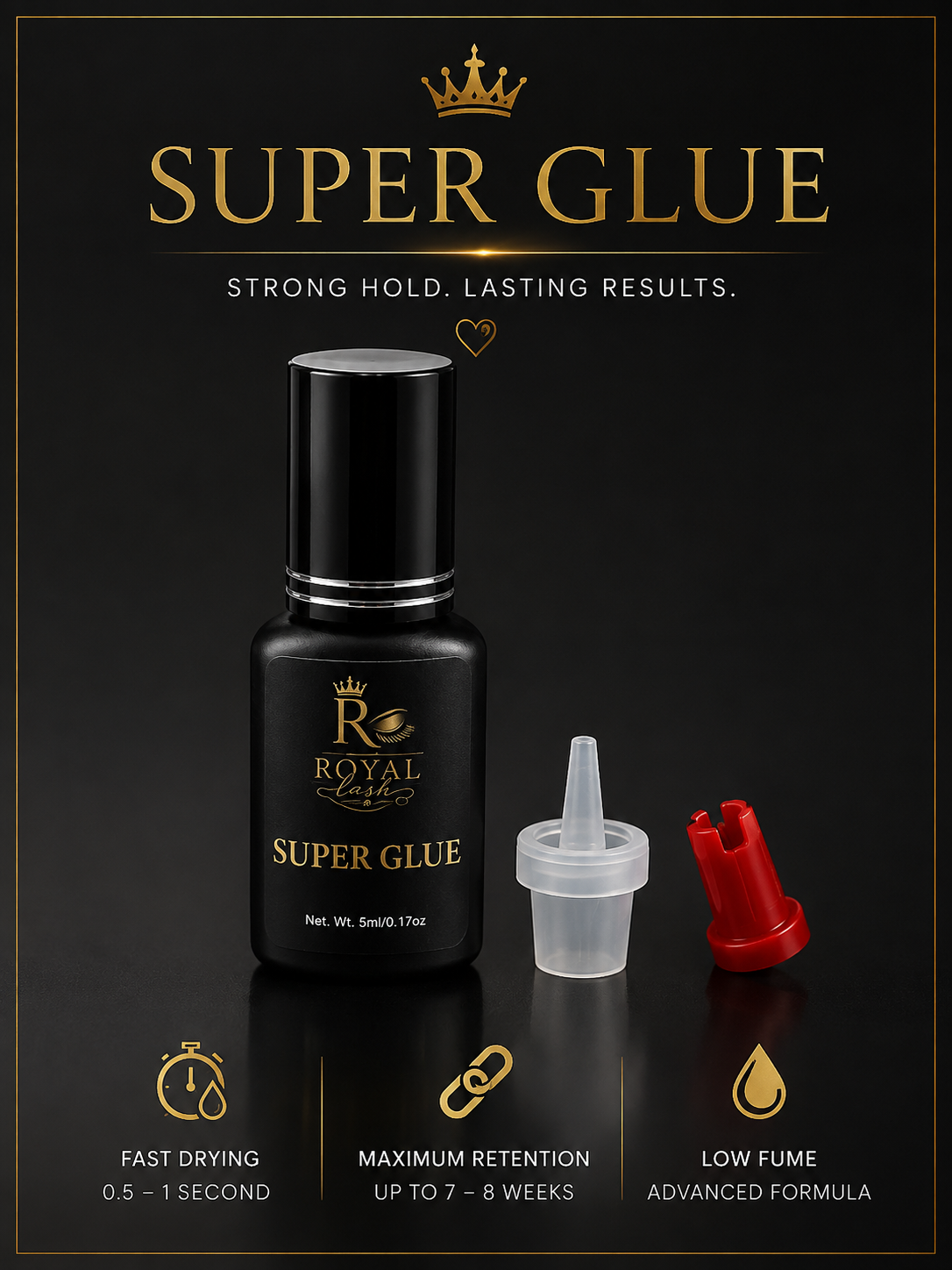 Professional Lash Adhesive by Royal Lash CT