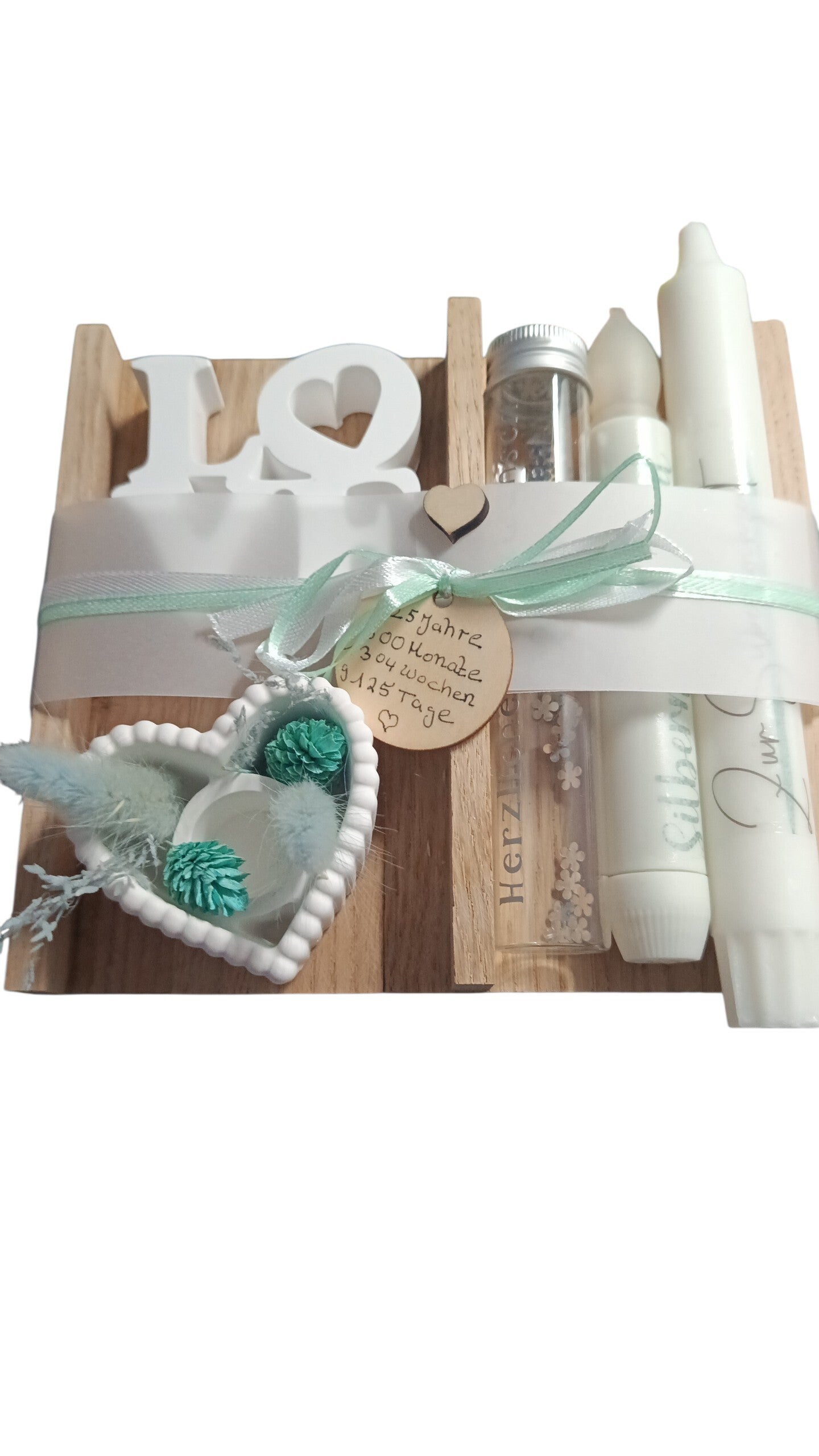 Geschenke Set Silber Hochzeit