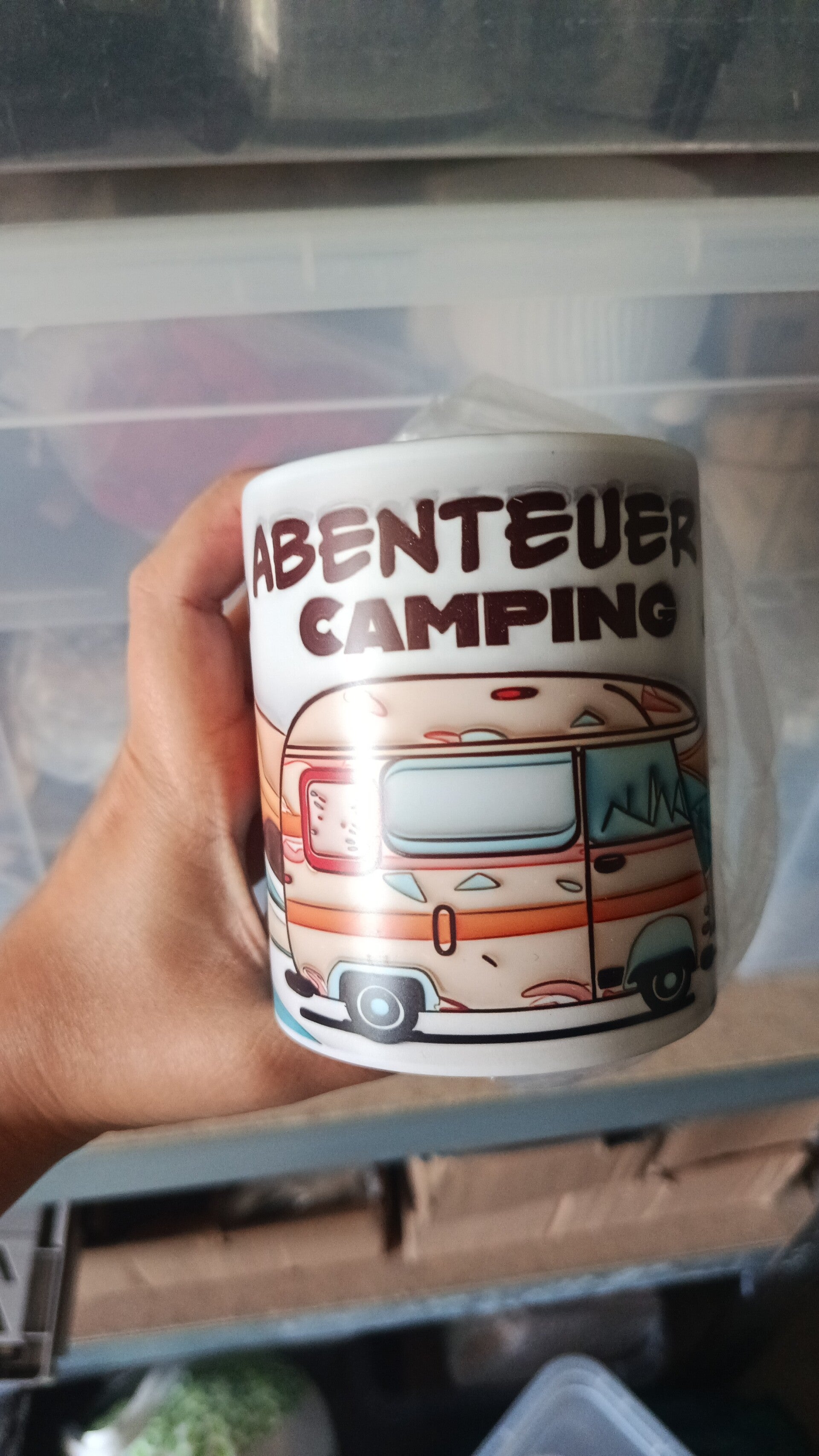 Tasse Camper / Campingwagen ☕