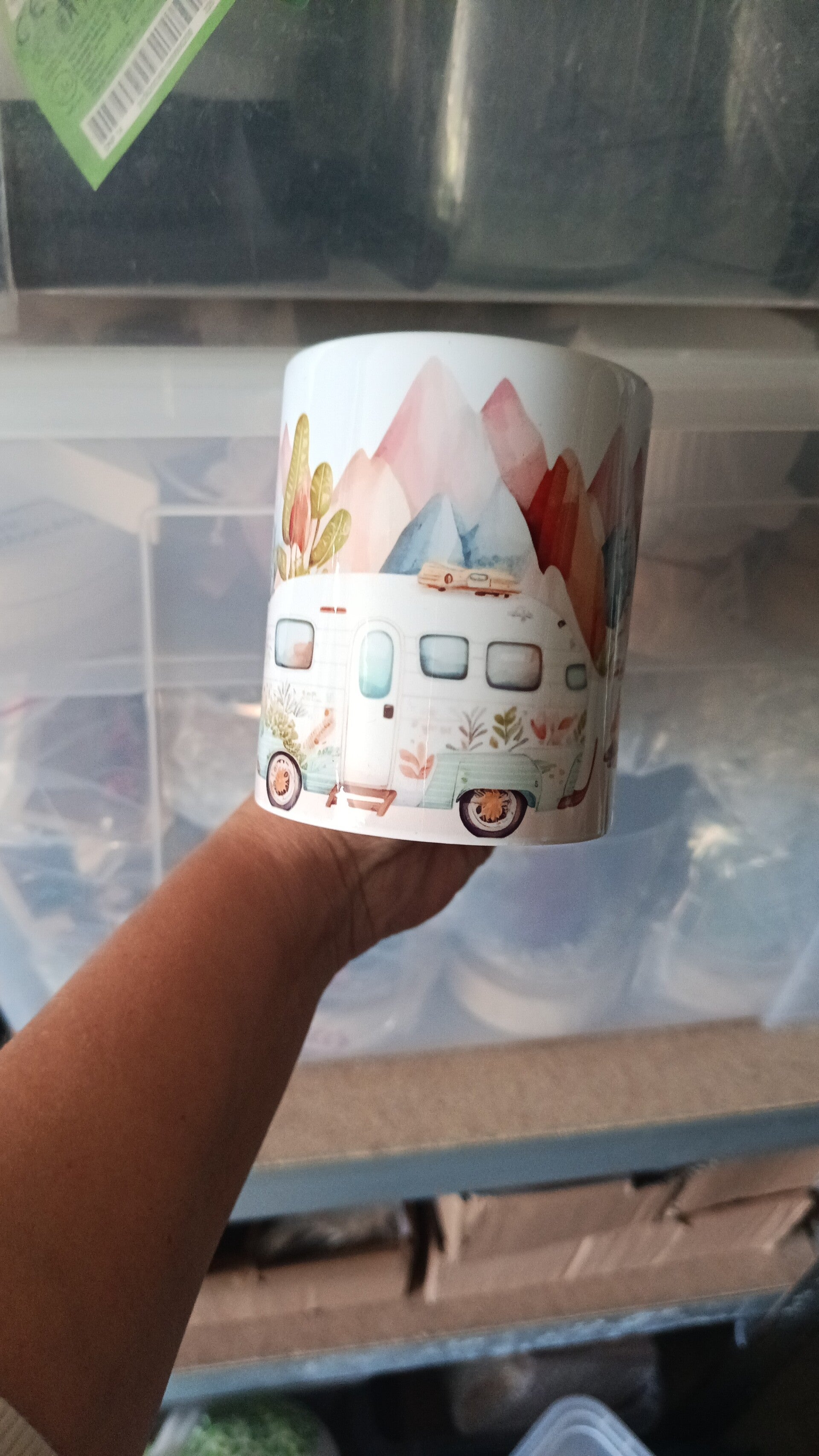 Tasse Camper / Campingwagen ☕
