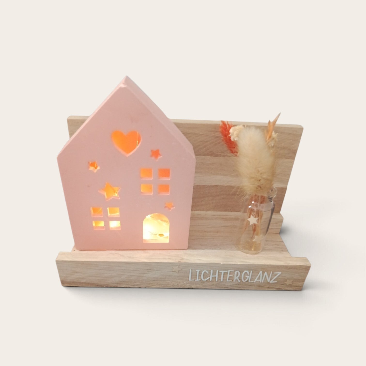 holz Gieß Deko -B Ware-