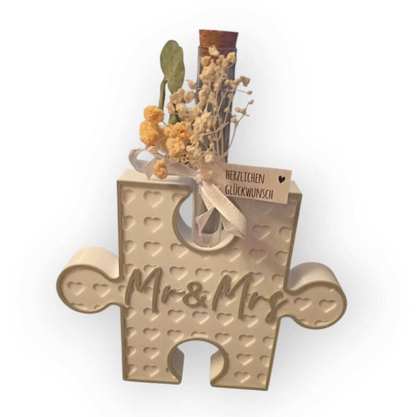 Geld Geschenk Hochzeit Puzzle