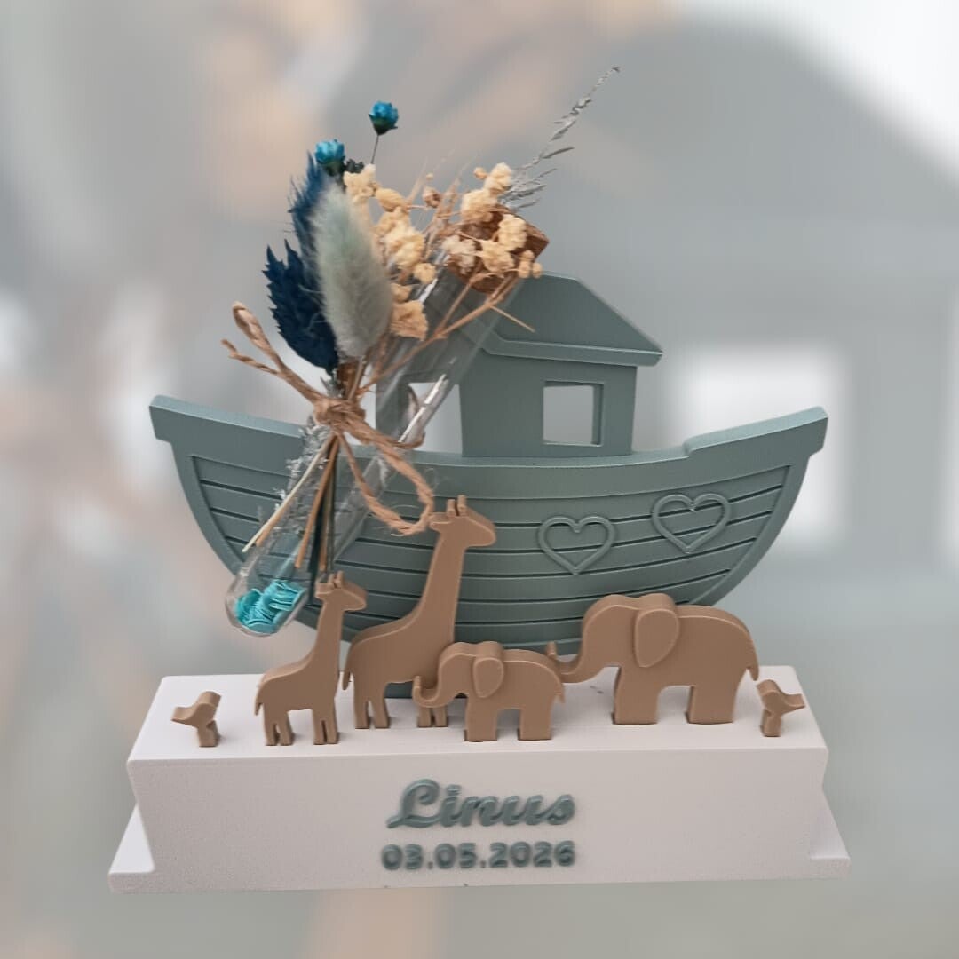 Arche Noah Taufgeschenk/Geburt Geschenk