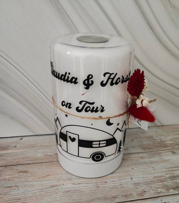 Camping Lampe personalisiert
