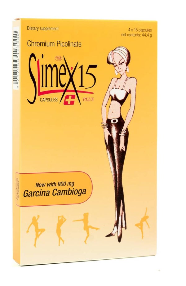 Slimex 15 Plus Cápsulas naturales para bajar de peso