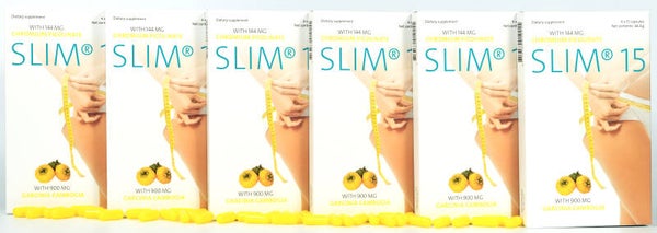 Slim 15 Venta al por mayor 25 cajas (1500 cápsulas)