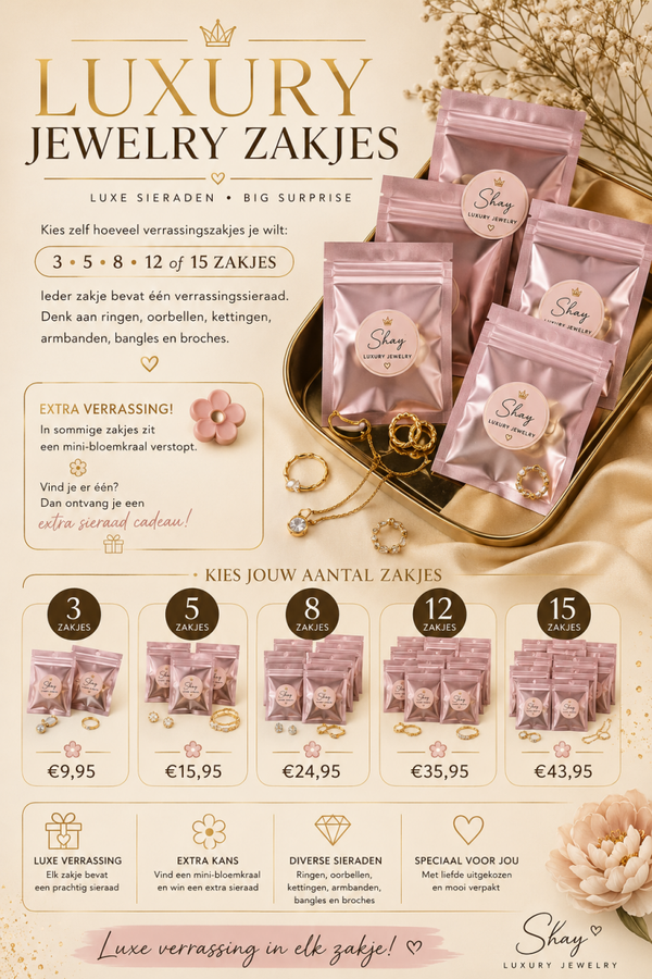 Mystery Sieraden zakjes