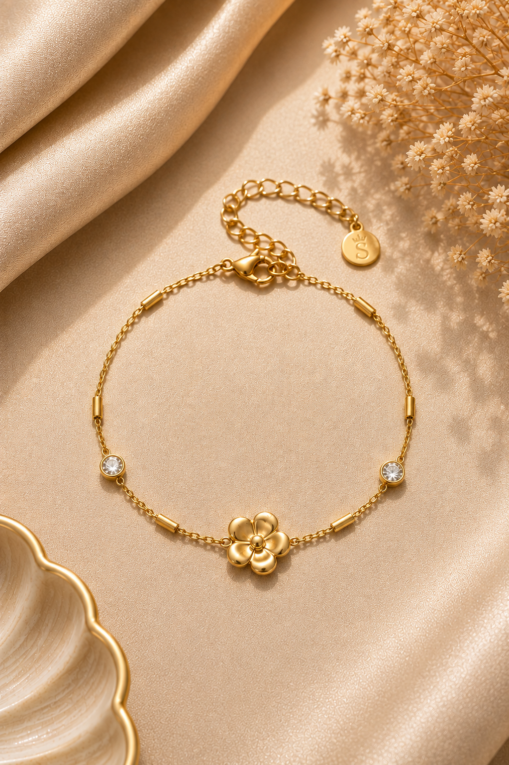 Bloom Armband Goud