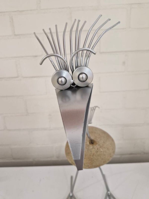 Vogel ijzer en steen