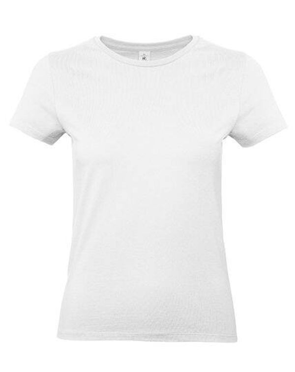 B&C T-Shirt  Dames - Wit