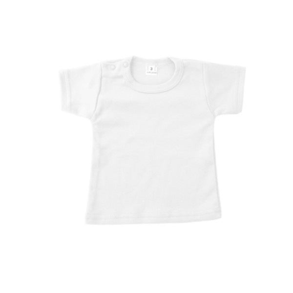 Korte Mouw T-shirt - Wit