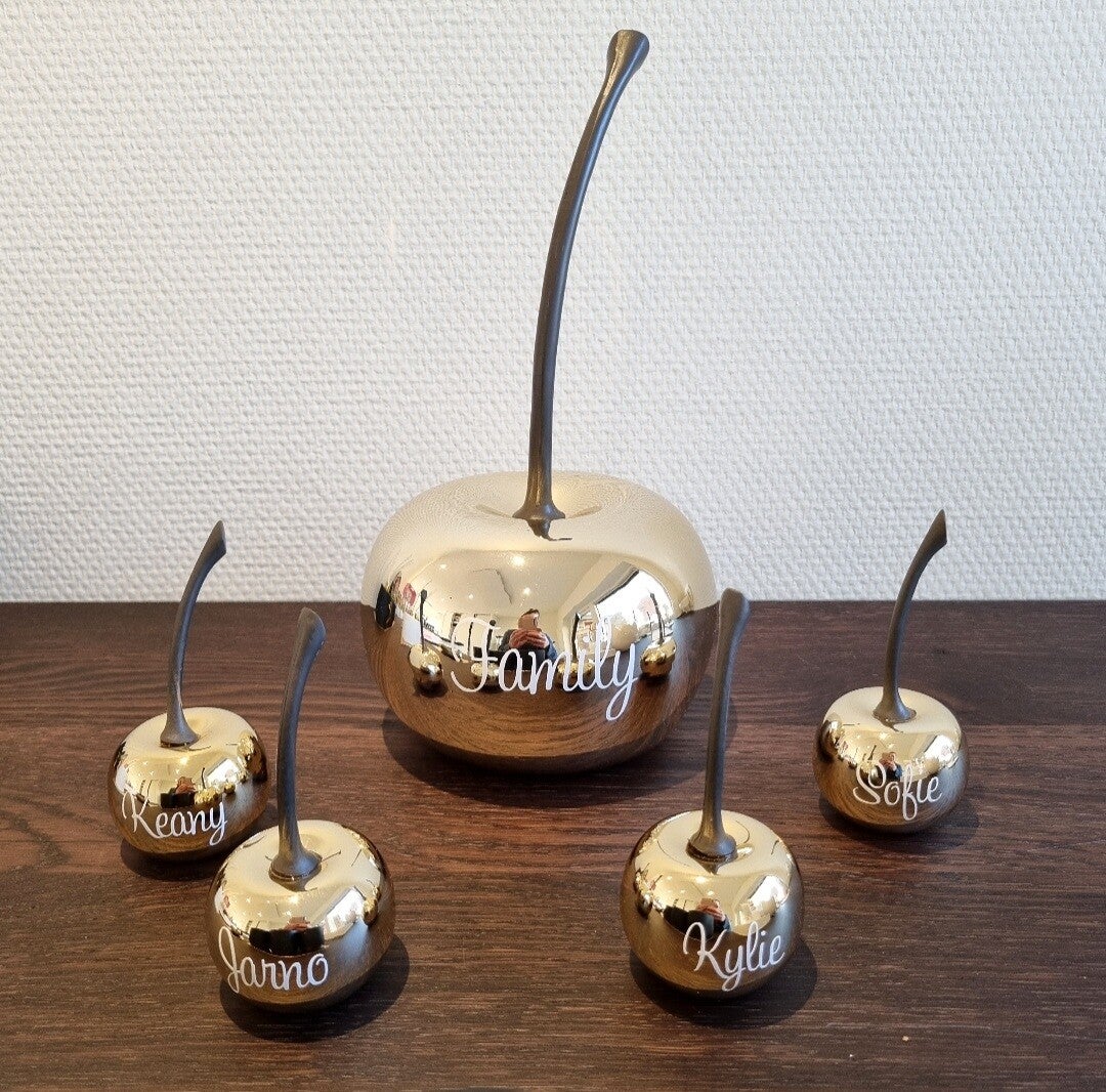 Kers met opdruk naar keuze