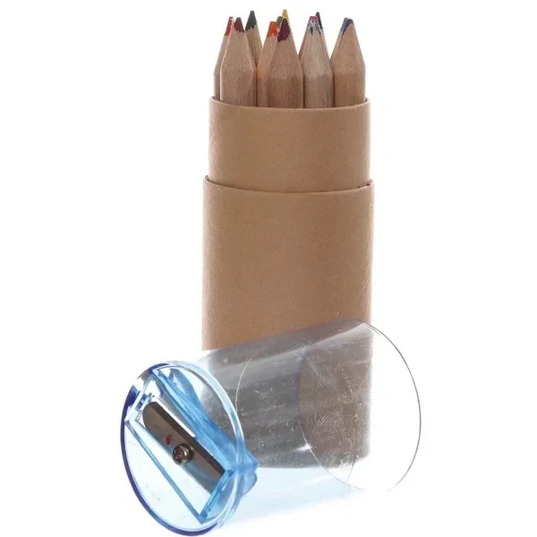 Doosje 12 Potloden + slijper