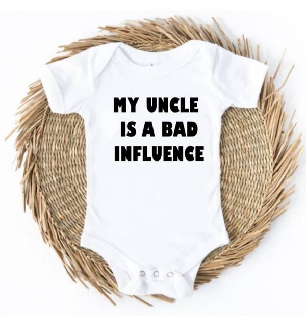 Romper - My aunt/uncle is a bad influence