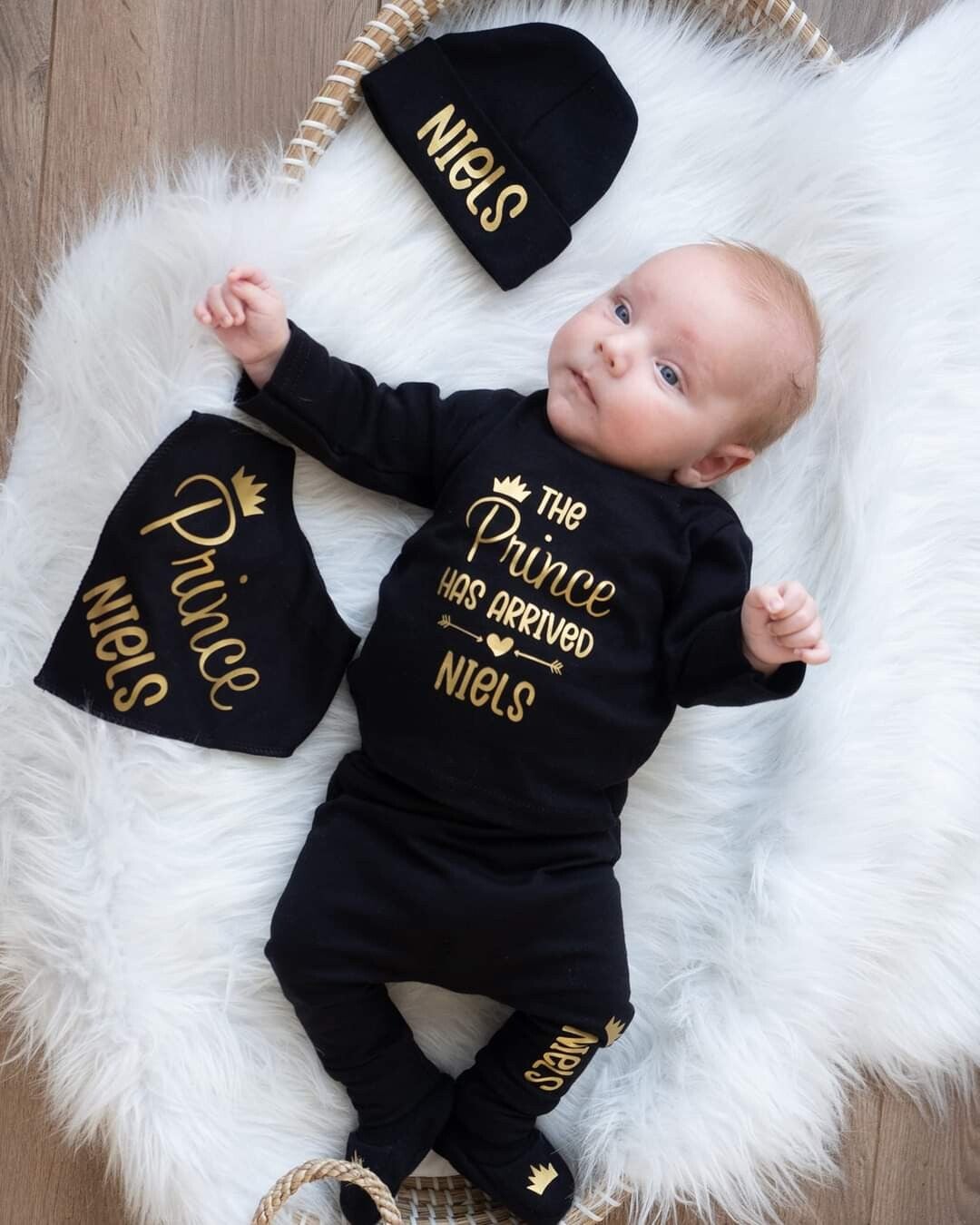 3-delig geboorte setje prince