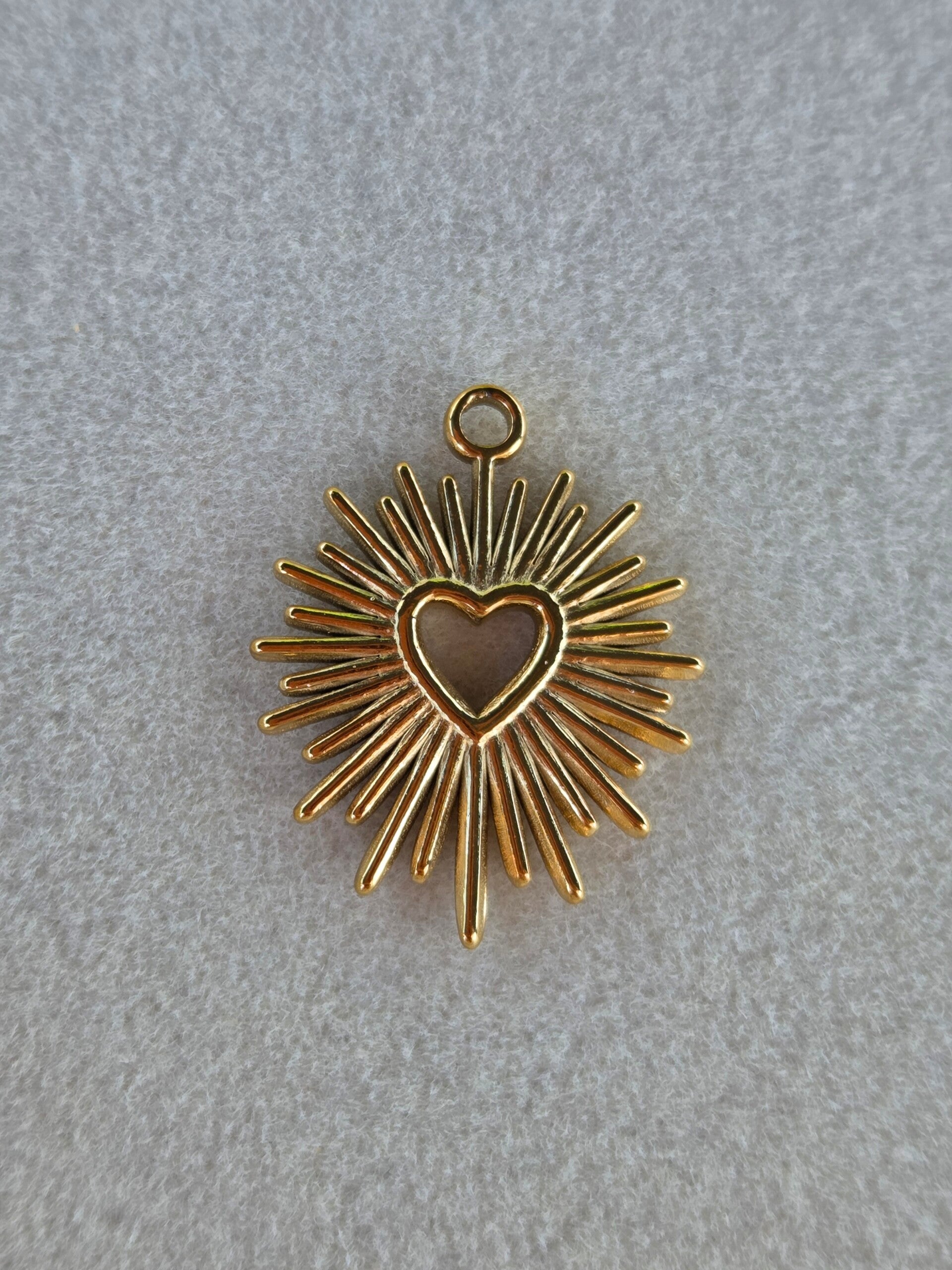 HEART SUN CHARM