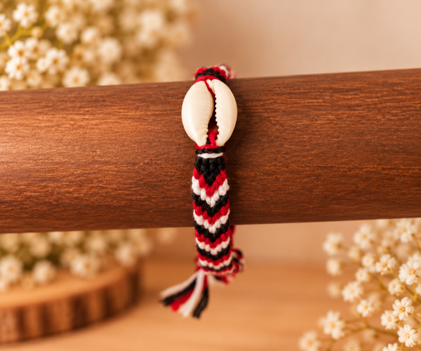 Bracelet chevron coquillage
