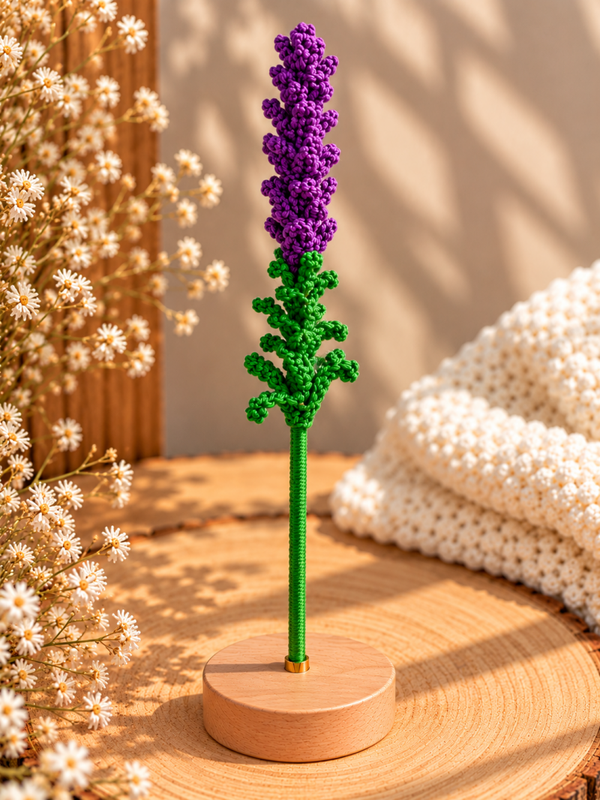Lavande au crochet