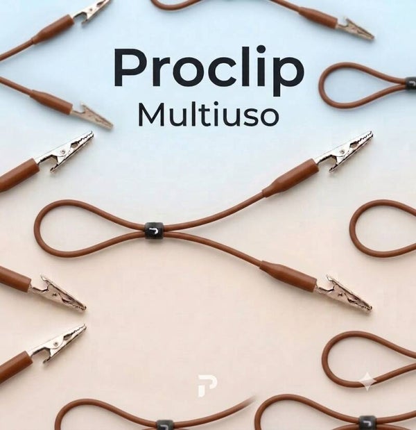 Proclip marrón.