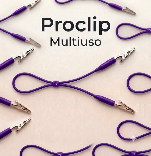 Proclip violeta.
