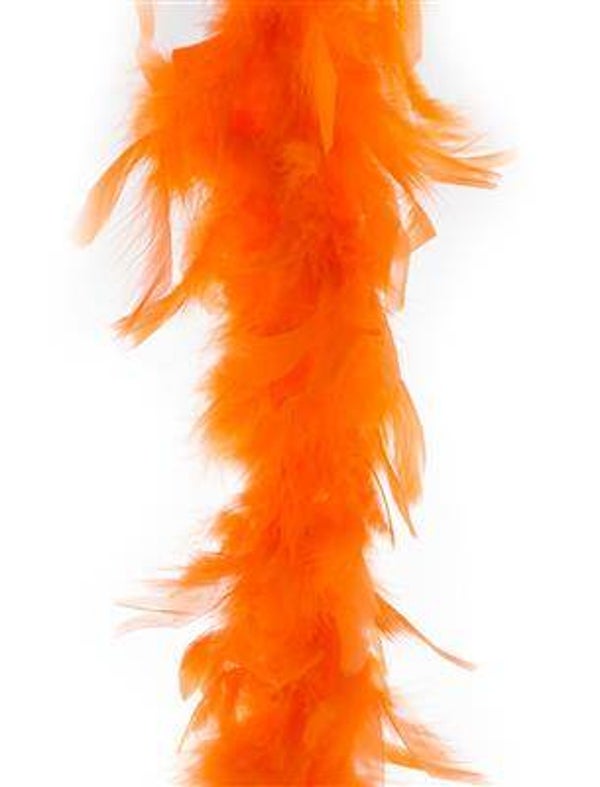 Boa fluo oranje 2 m