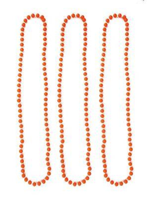 Ketting fluorescerend oranje, 40 cm