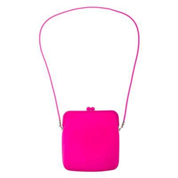 Handtas fluo roze