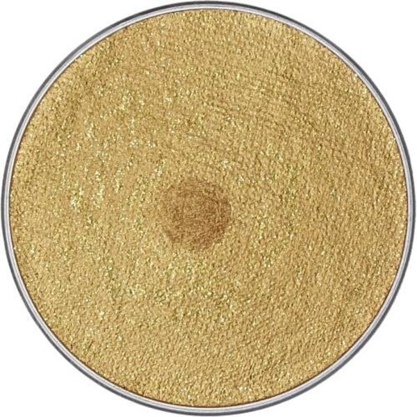 Aqua face- and bodypaint gold with glitter shimmer