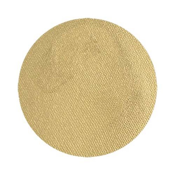 Aqua face- and bodypaint antique gold shim.