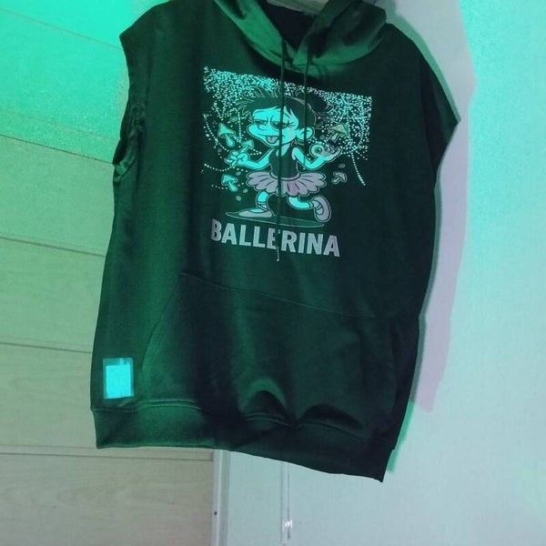 Hoodie Ladys, ärmellos L