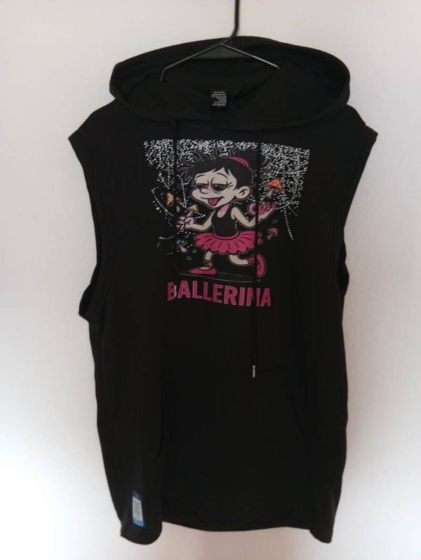 Hoodie Ladys, ärmellos L
