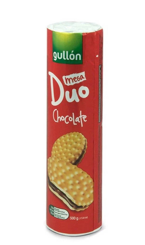 Gullon Mega Dueto Cookies - بسكويت محشو بالشوكلاتة