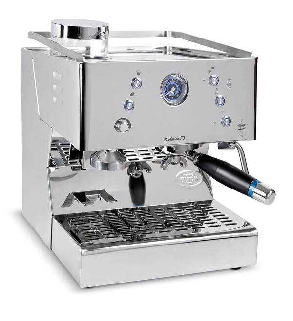 Quickmill 3135 met geïntegreerde koffiemolen