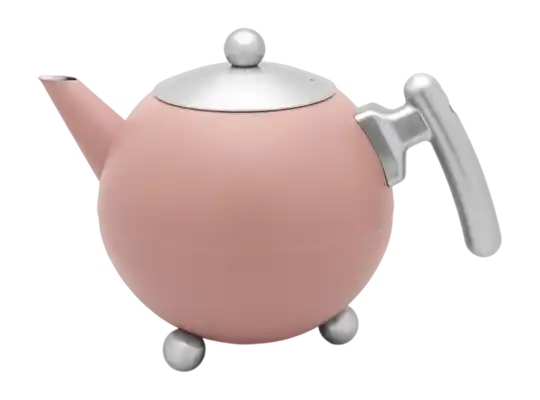 Bredemeijer Bella Ronde Theepot 1,2 L - roze