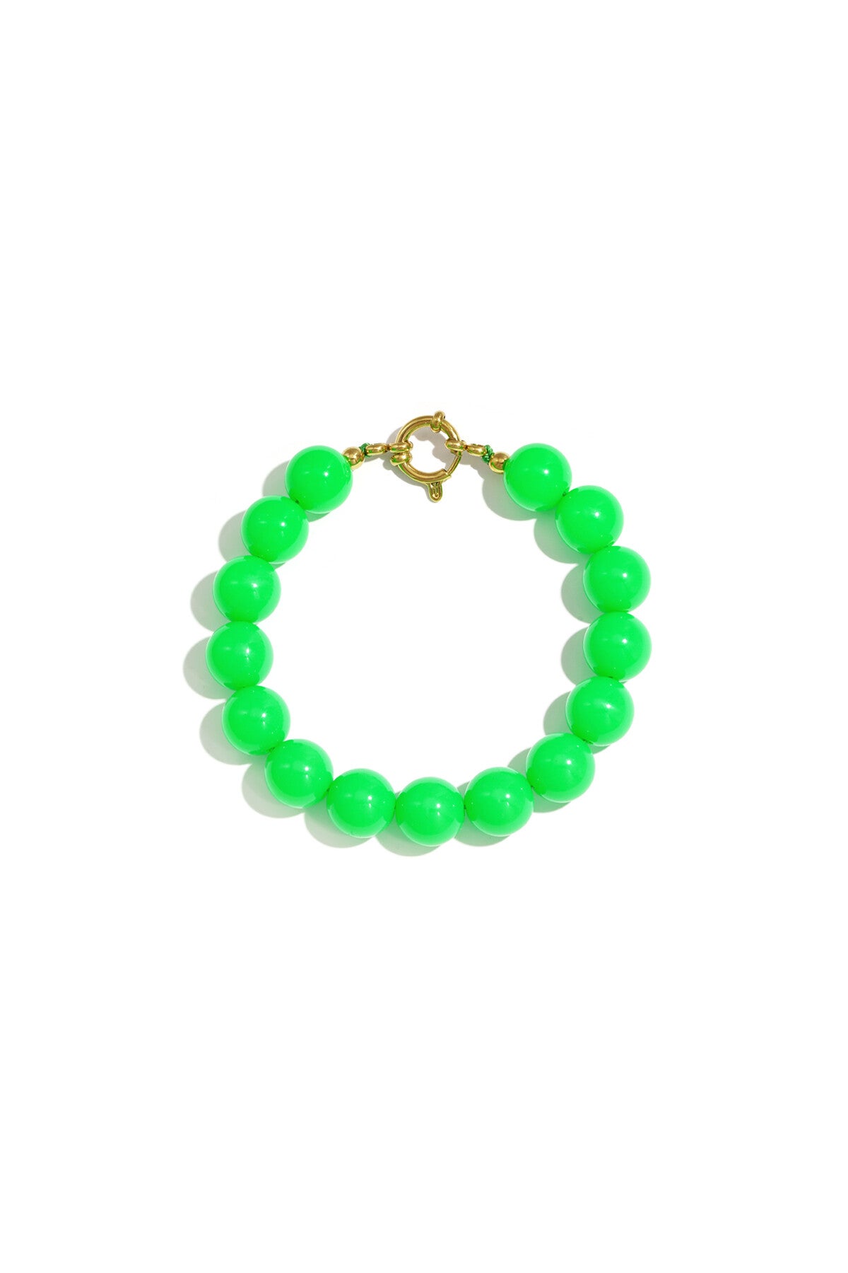 bubbel armband groen