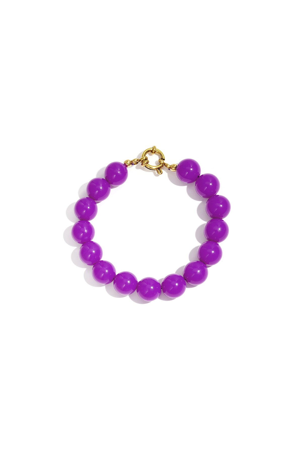 bubbel armband paars
