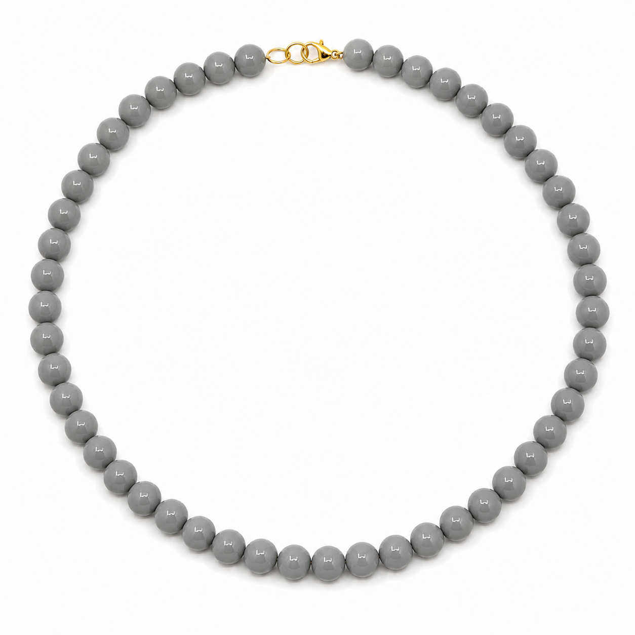 bubbel ketting grijs