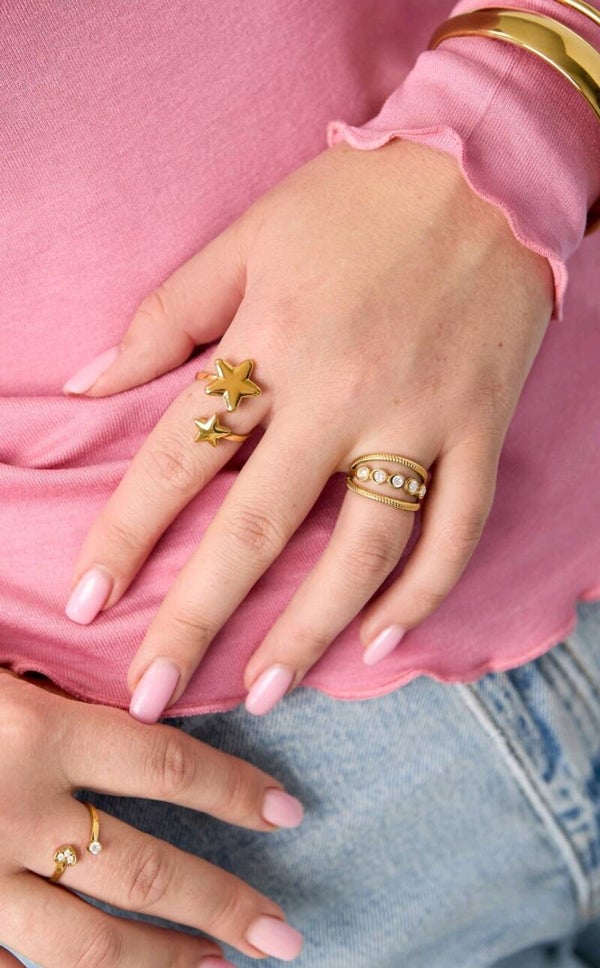 ring met sterren