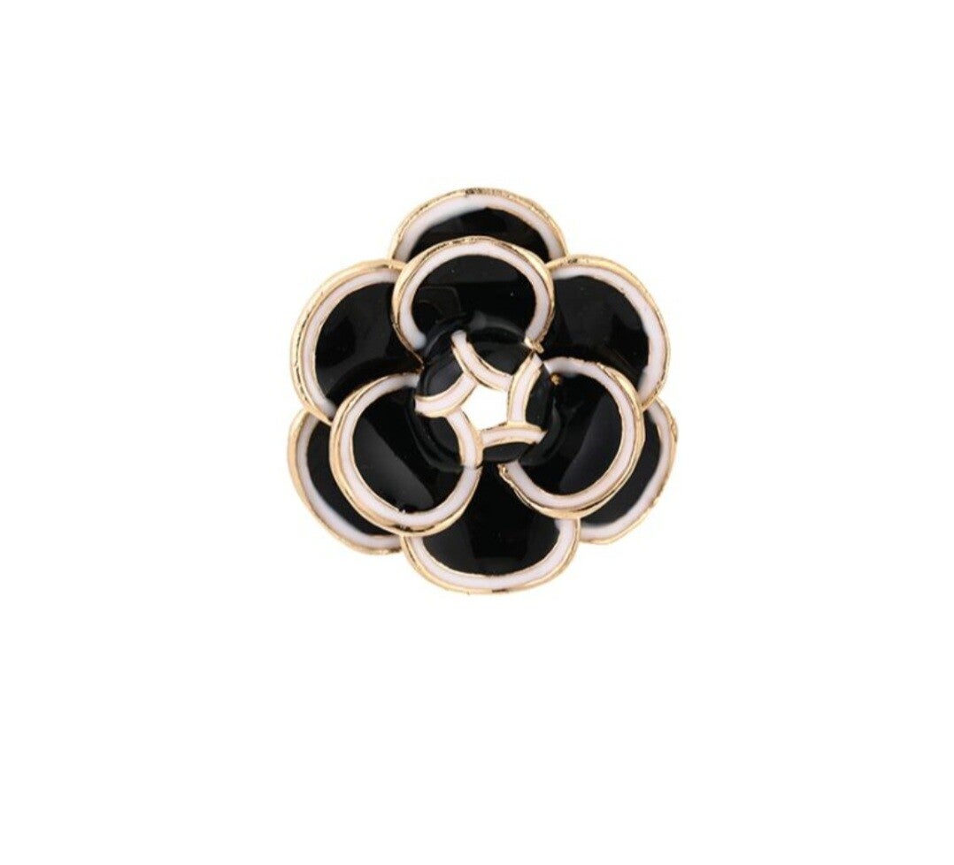 Broches zwart