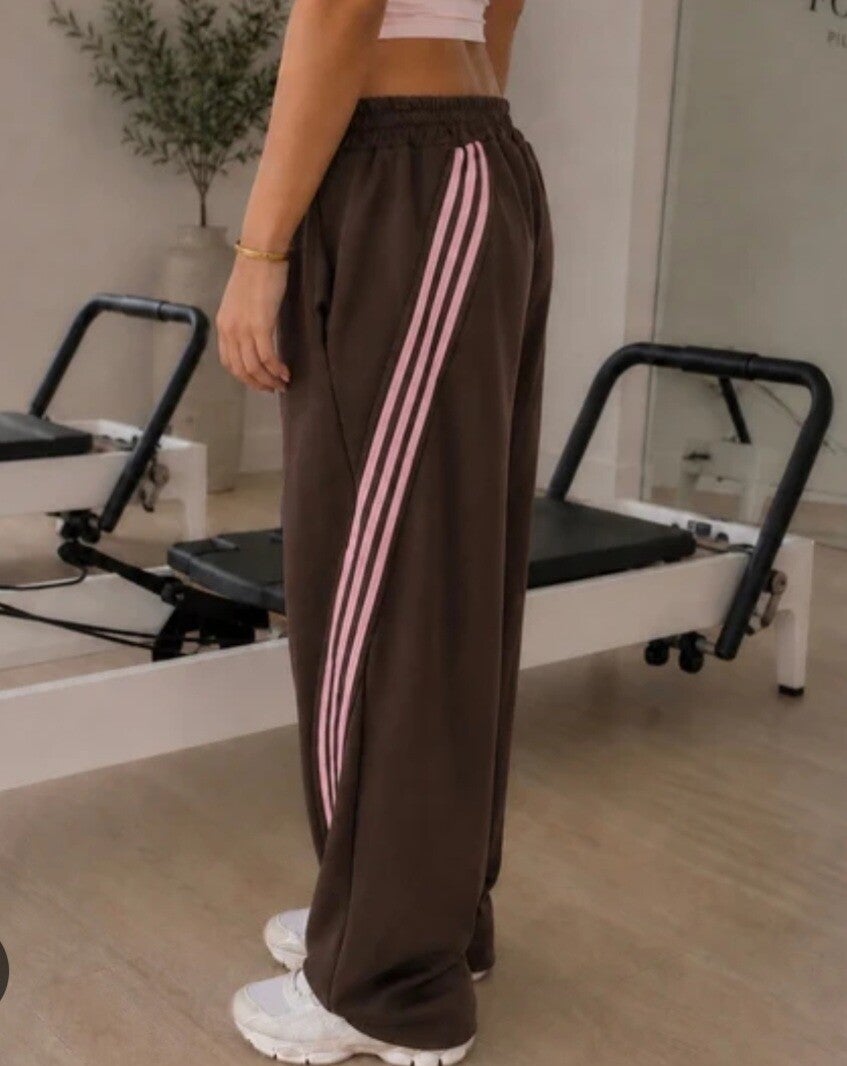 Rystore joggingbroek bruin