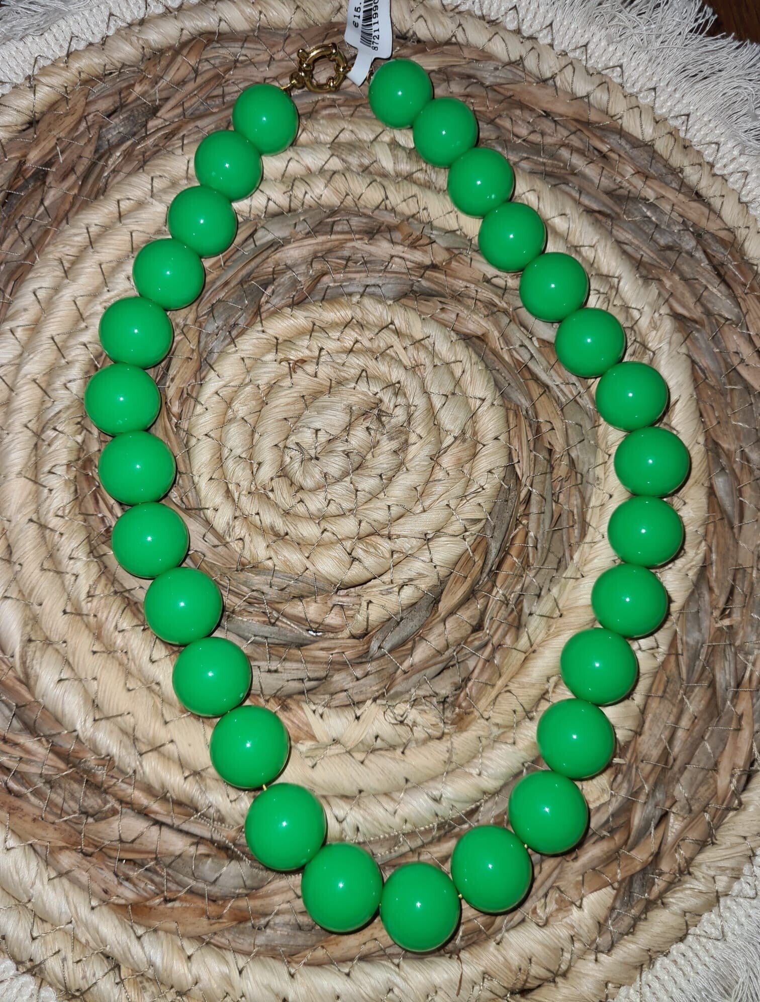 bubbel ketting groen