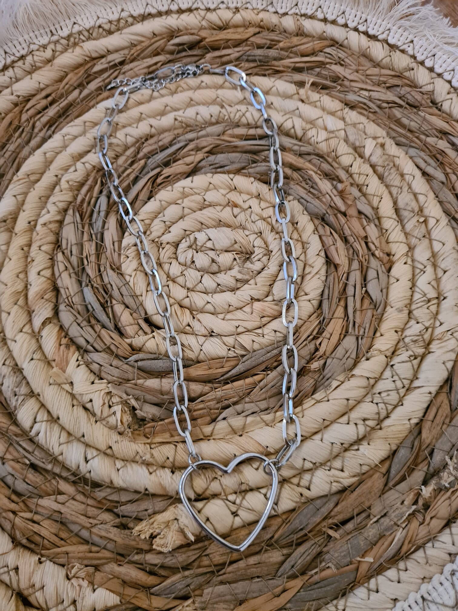 hart ketting grof
