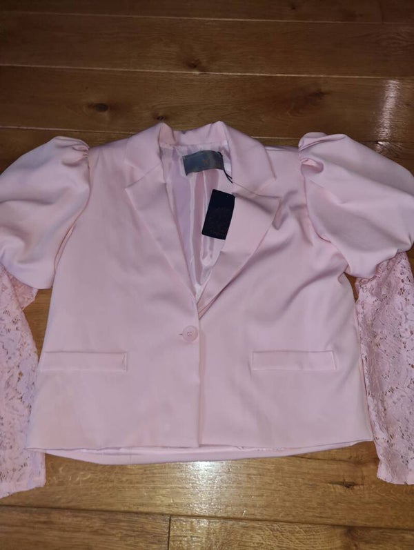 lace blazer