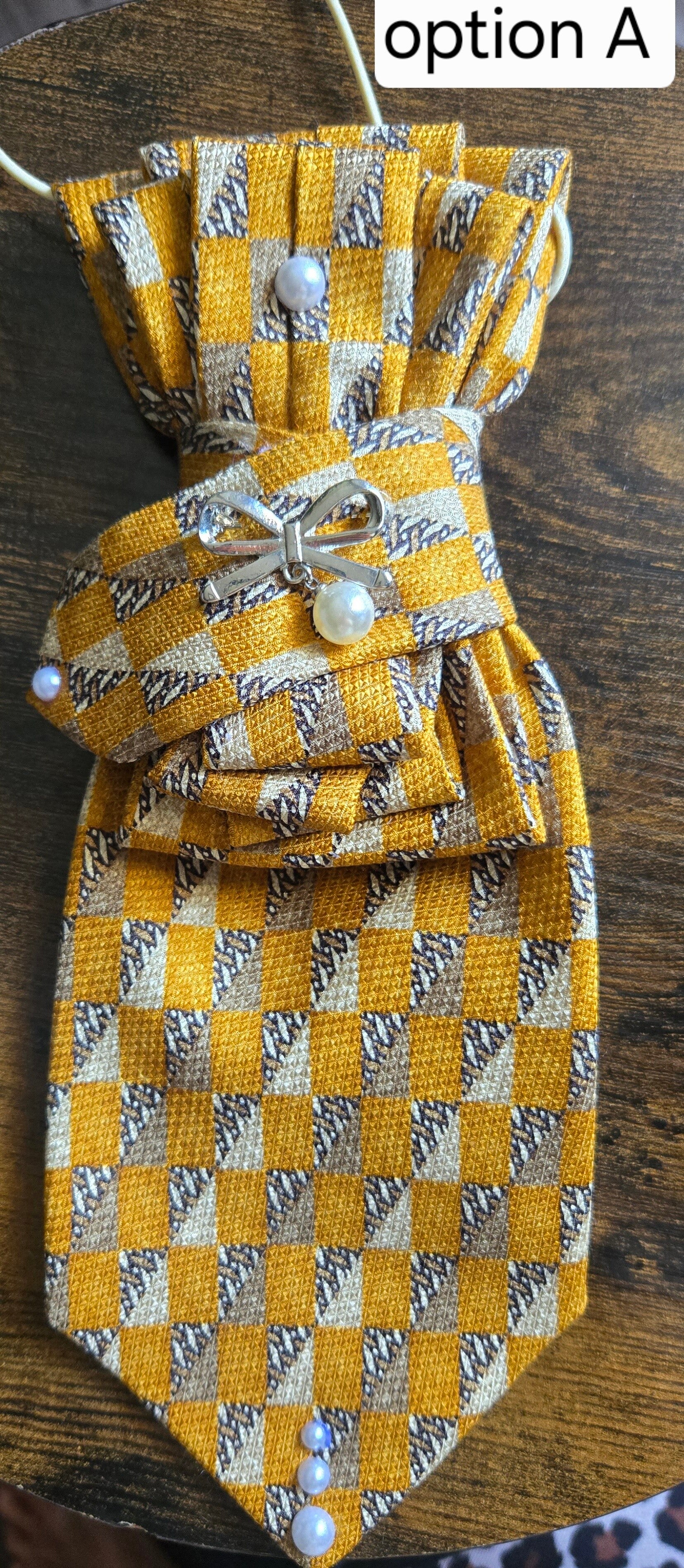 Upcycled Artisan Statement Necktie Collection