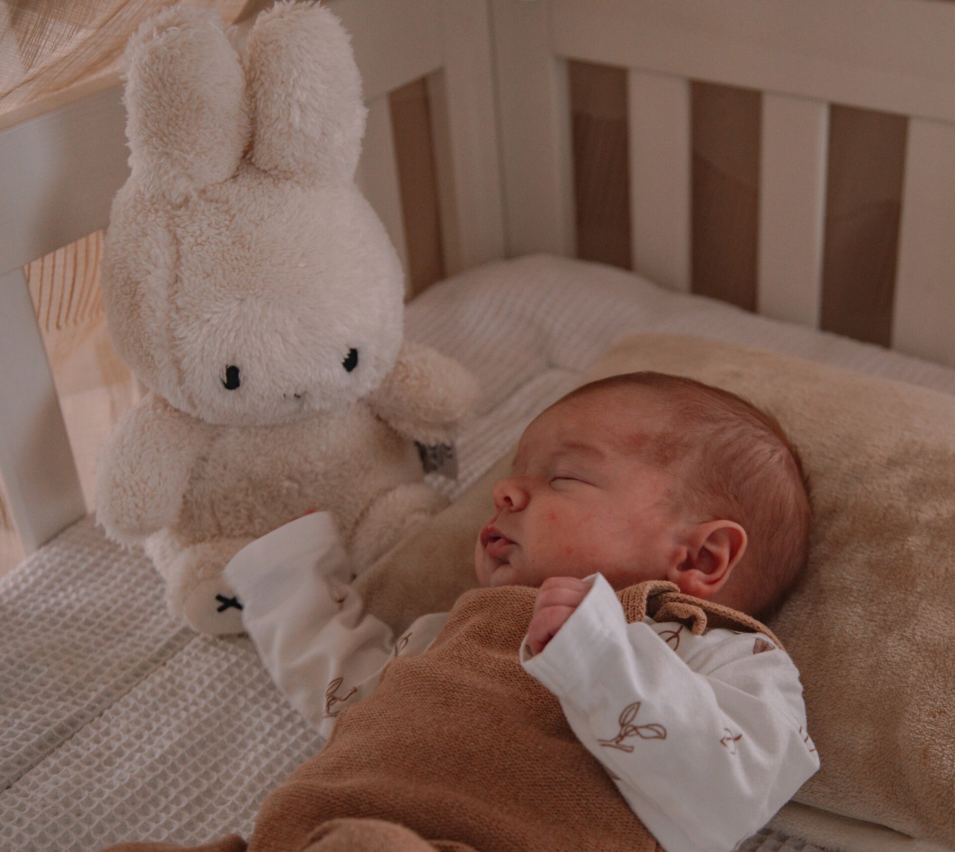 Newborn shoot bij de baby thuis in Wagenborgen