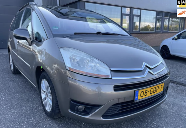 Citroën Grand C4 Picasso - 2.0-16V Automaat. 7 pers. Apk. Klima. Trekhaak